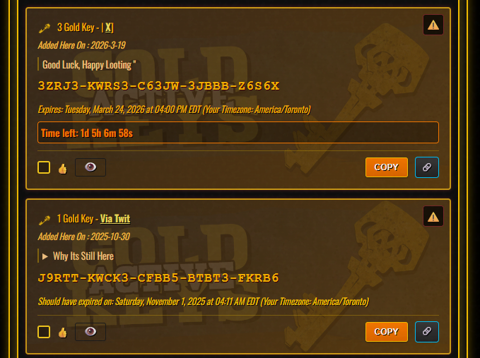 Borderlands Shift Code Hub Preview